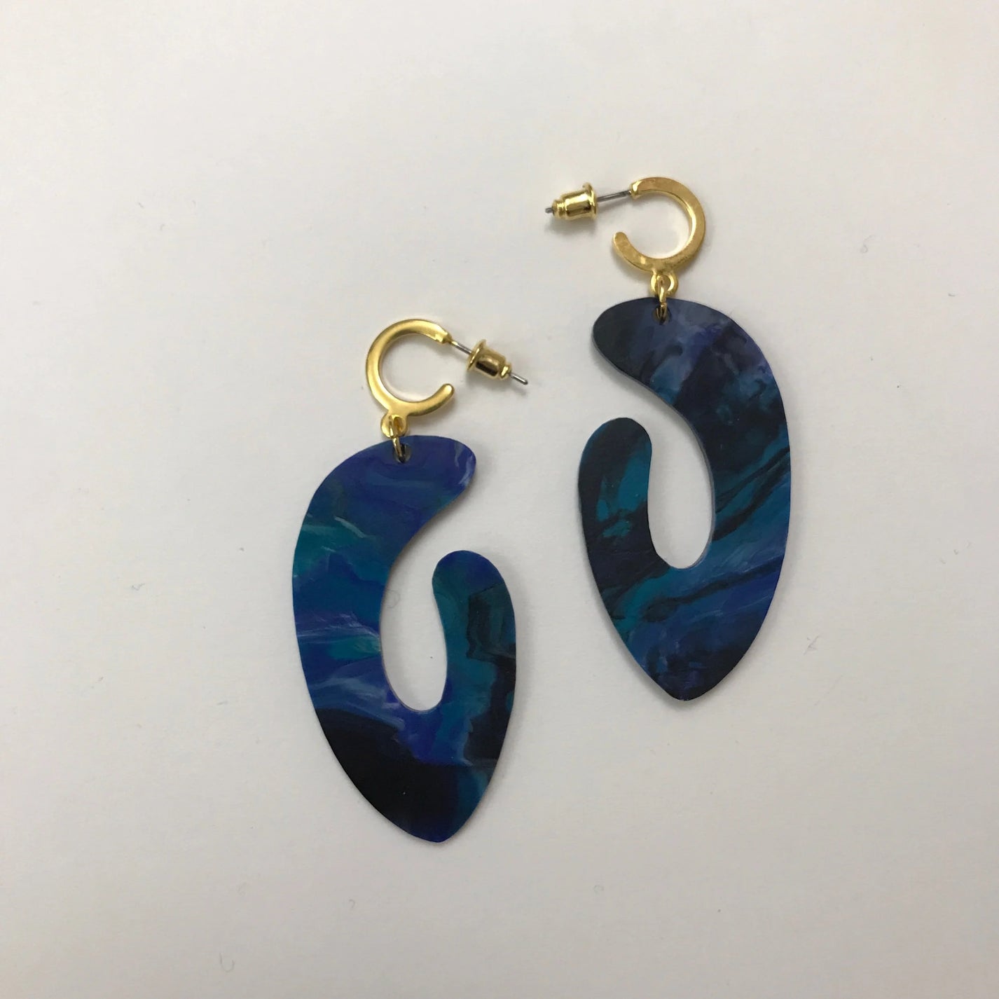 CURA Jewellery / Trigonic earings, starry night