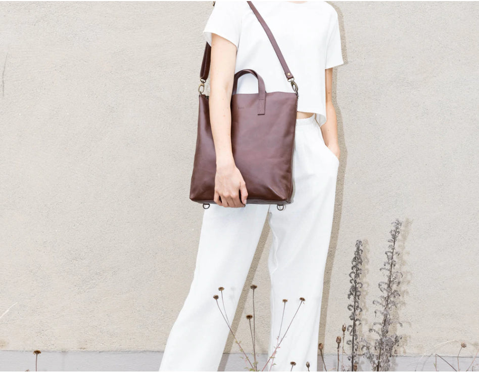 PARK BAGS / TOTE 3 EN 1 - TB07 - Brun foncé