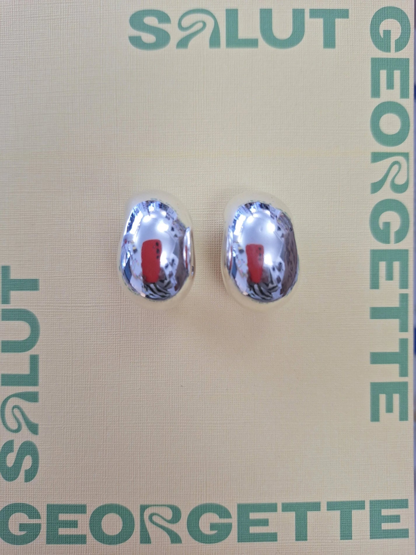 Salut Georgette / Boucles d'oreilles - Créole épaisse