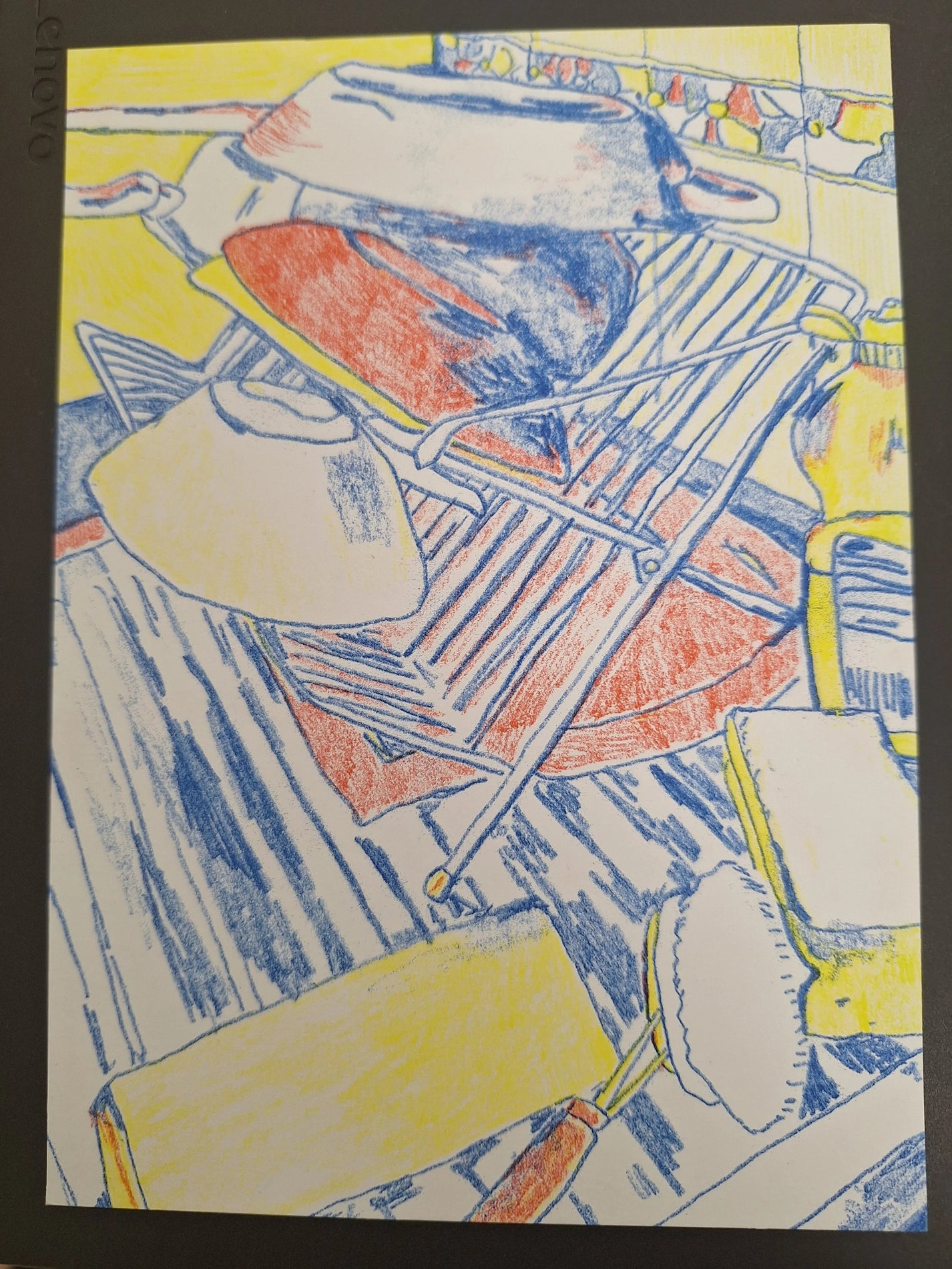Joe Dessin / Illustration Riso - égoutteur
