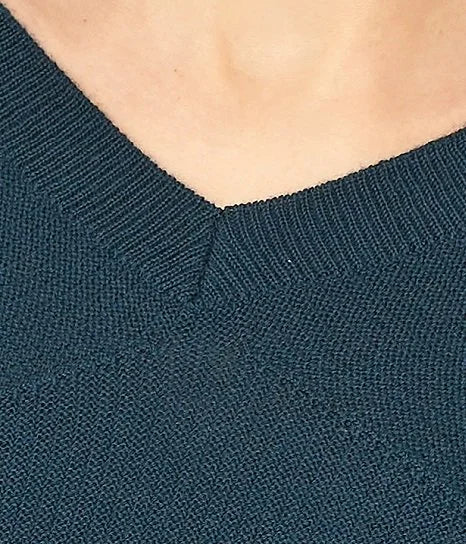 ERFOLG F / Pull Large V - Jet Set, moutarde