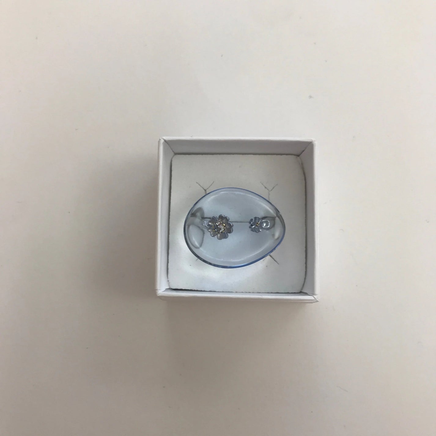 Vanessa Schindler / Drop ring, R_10 bleu