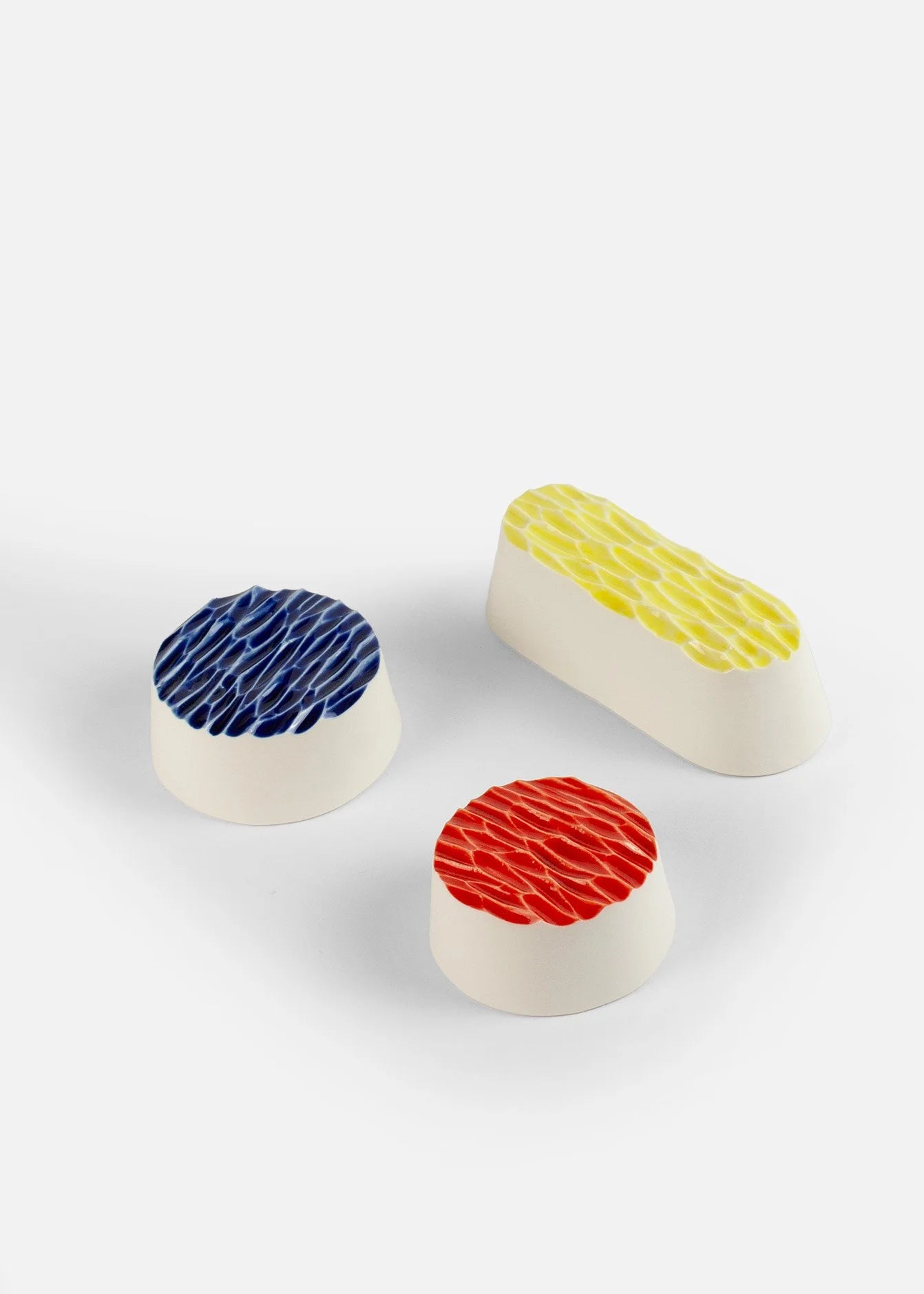 Maly Jdahim / porte-savon ovale - jaune