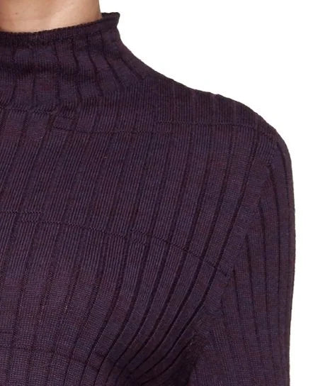 ERFOLG F / Robe Slim line - Olive foncé / prune