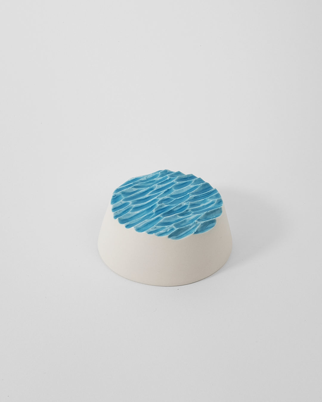 Maly Jdahim / porte-savon grand rond - turquoise