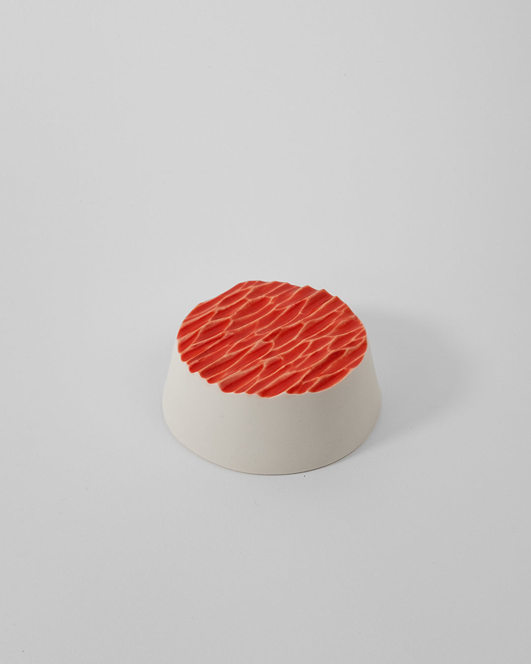 Maly Jdahim / porte-savon grand rond - rouge