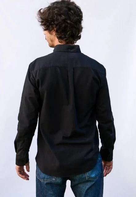 CARPASUS / Chemise flanelle "Populus" - Noir