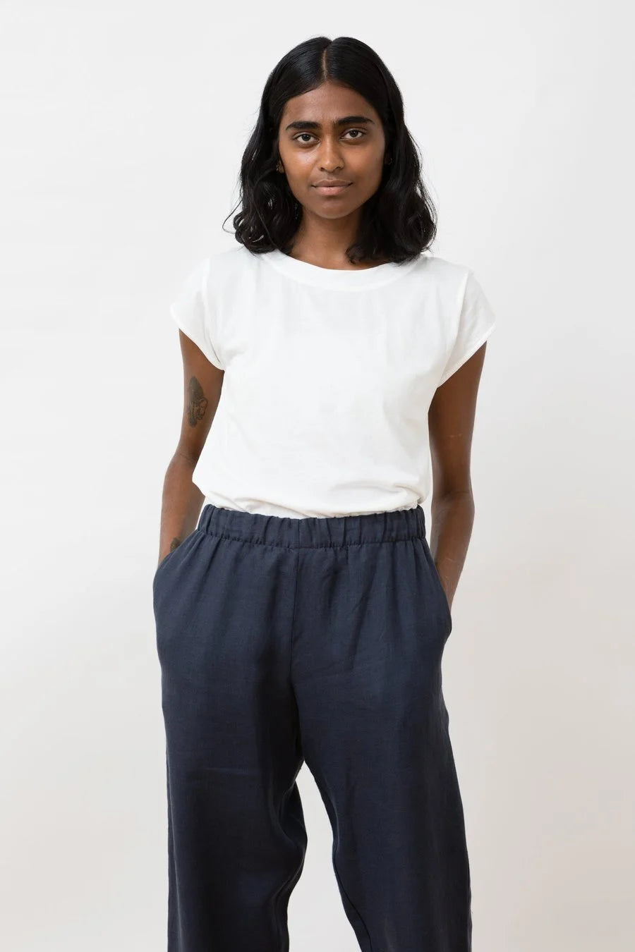 Jungle Folk / T-shirt Isla, blanc