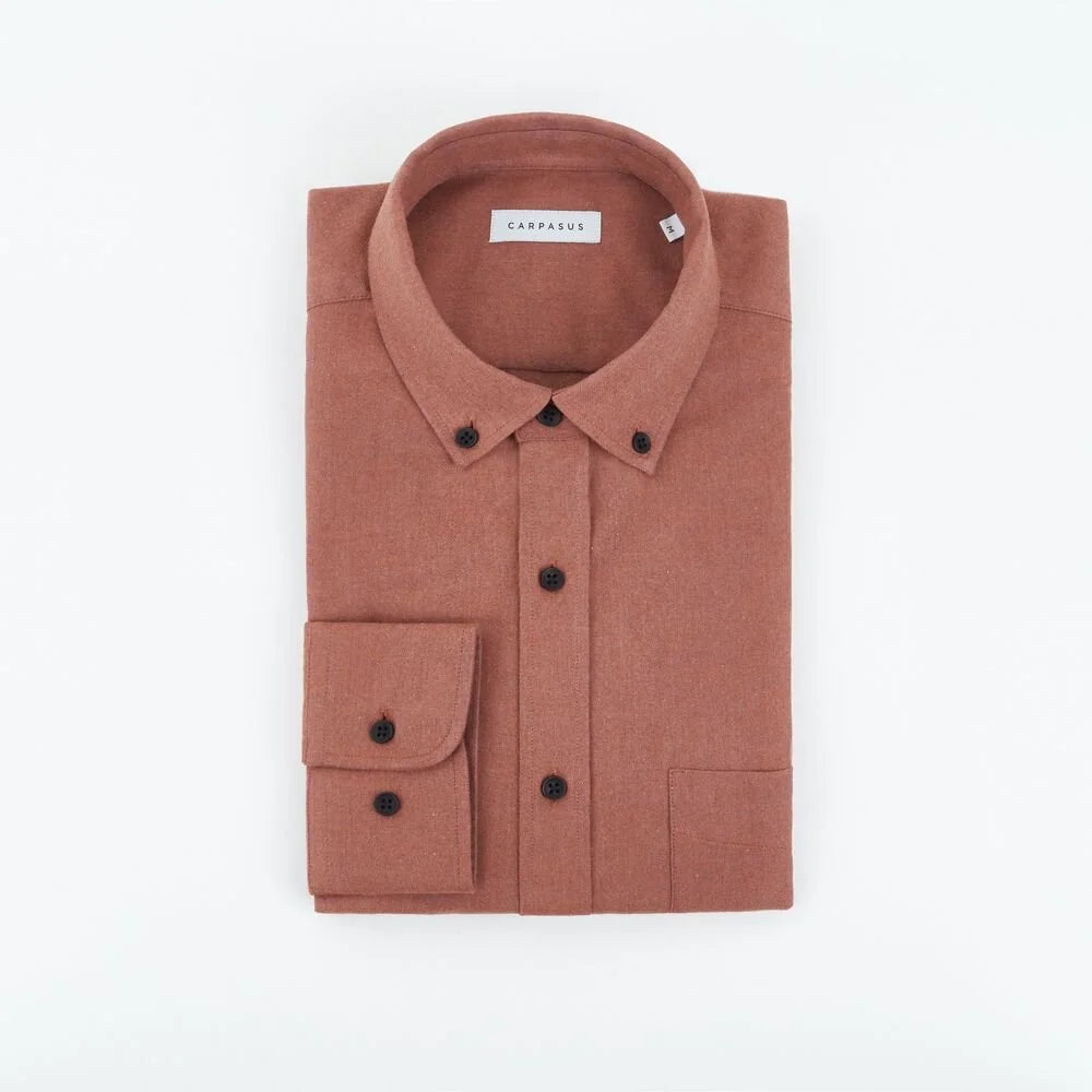CARPASUS / Chemise flanelle "Populus" - sable