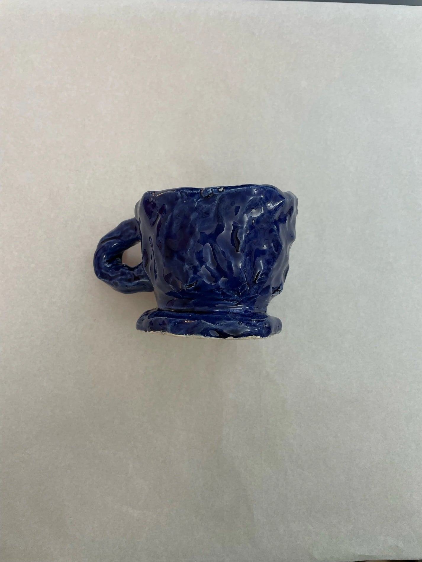 Moosh Studio / moyenne tasse base large - bleu foncé