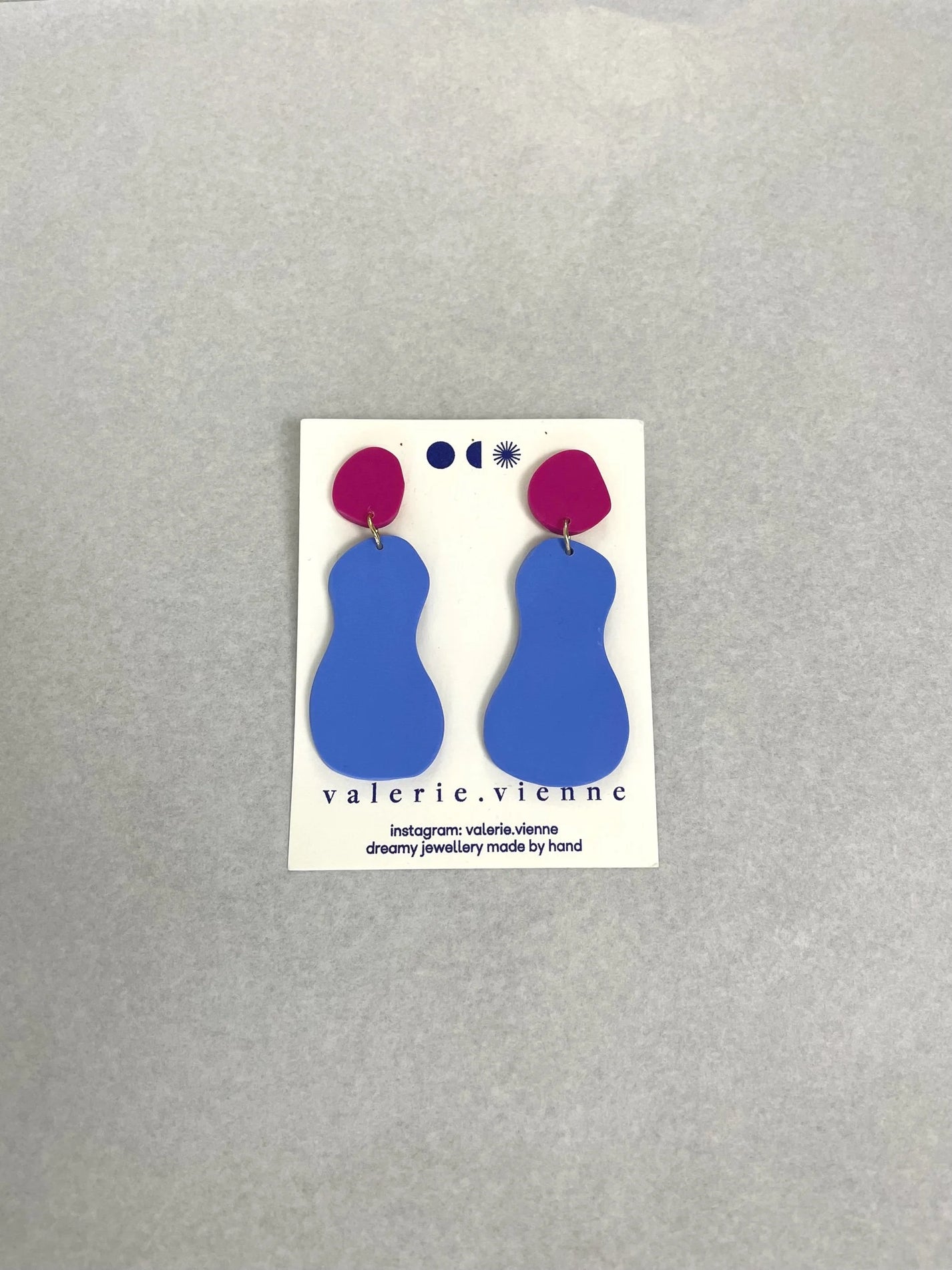 valerie vienne / Yari - Rose et bleu