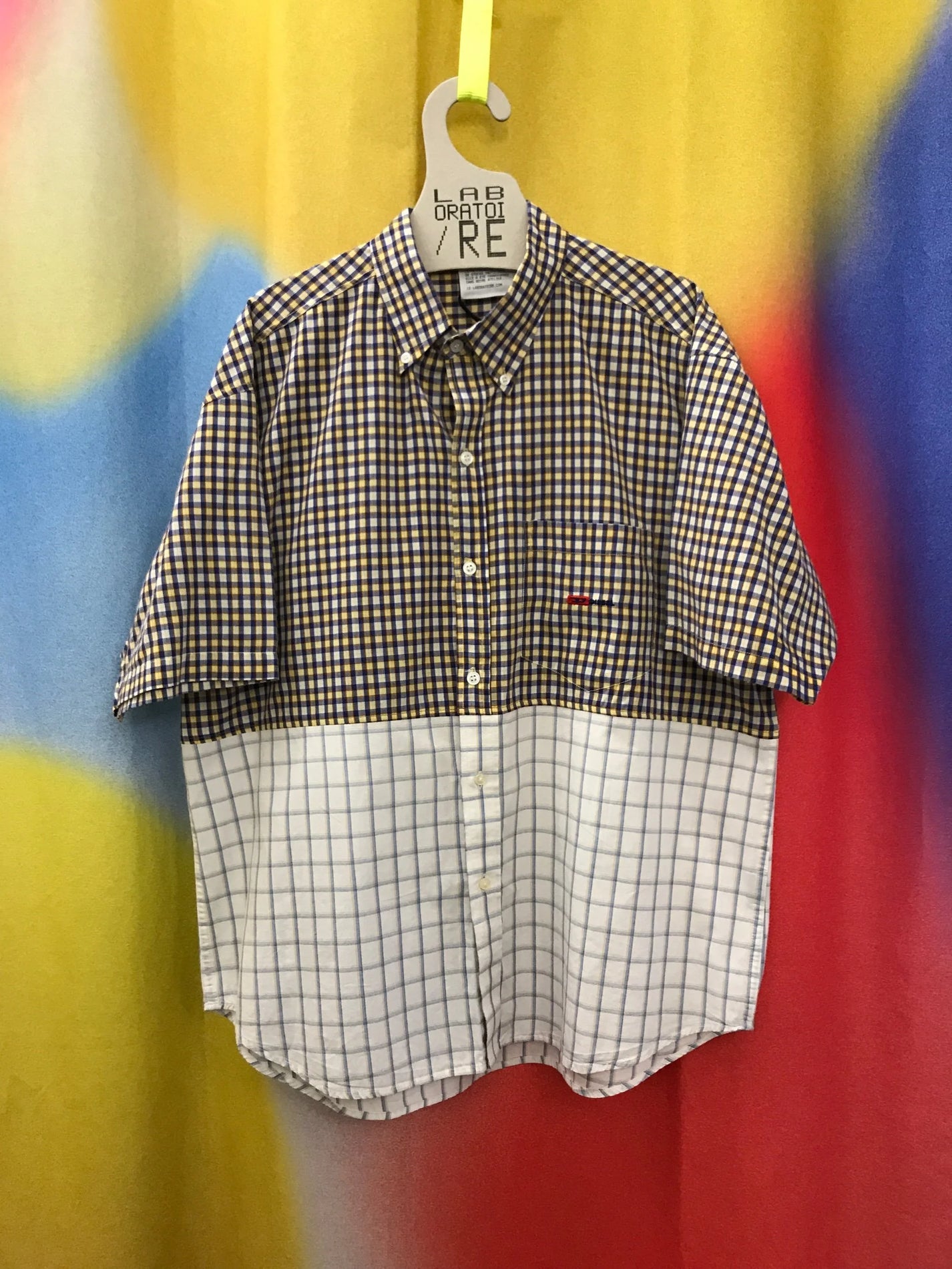 RE/Papa's shirt / Chemise manches courtes, n°2 carreaux