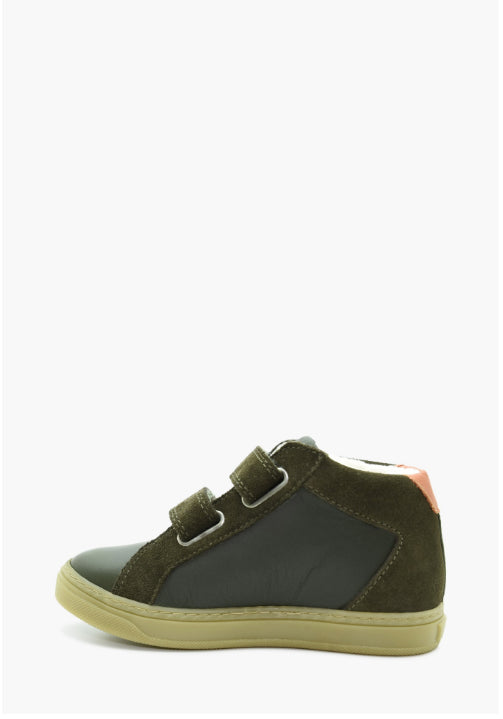 BENJIE / "ORELLO LOGO FOURRÉE" - VERT ORANGE