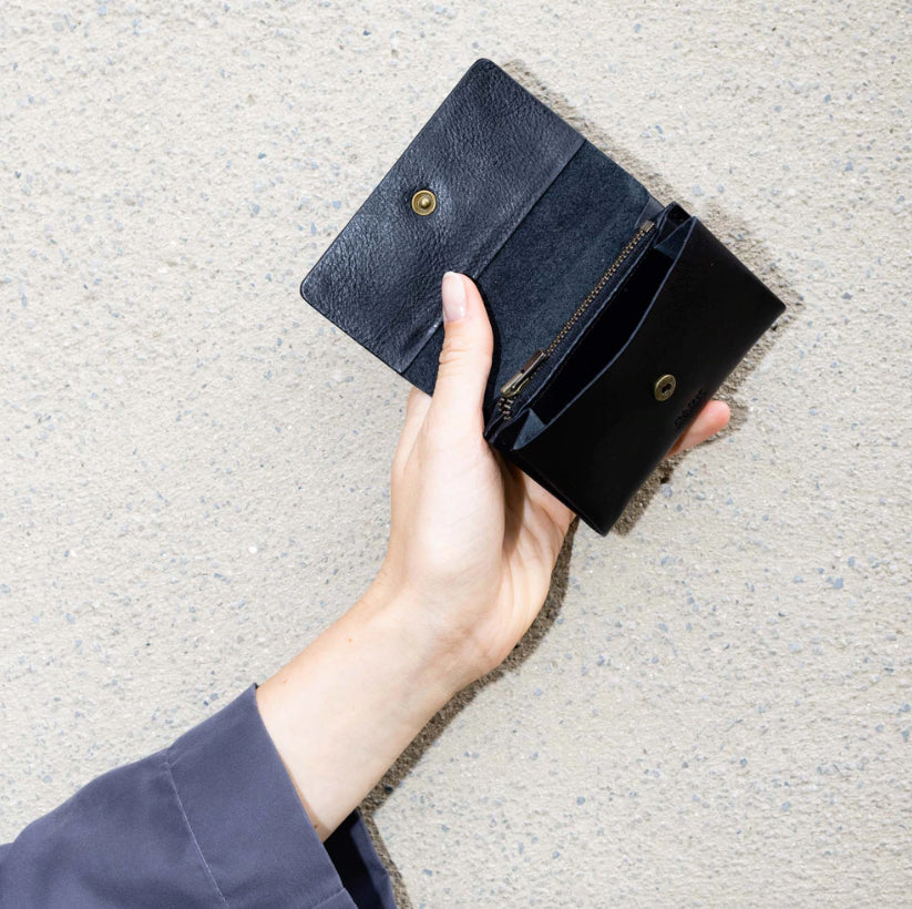 PARK BAGS / Petit porte-monnaie WL08 - noir