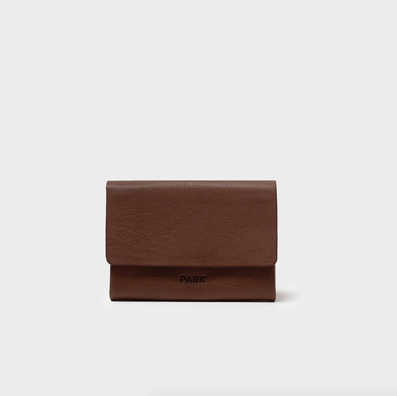 PARK BAGS / Petit porte-monnaie WL08 - brun foncé
