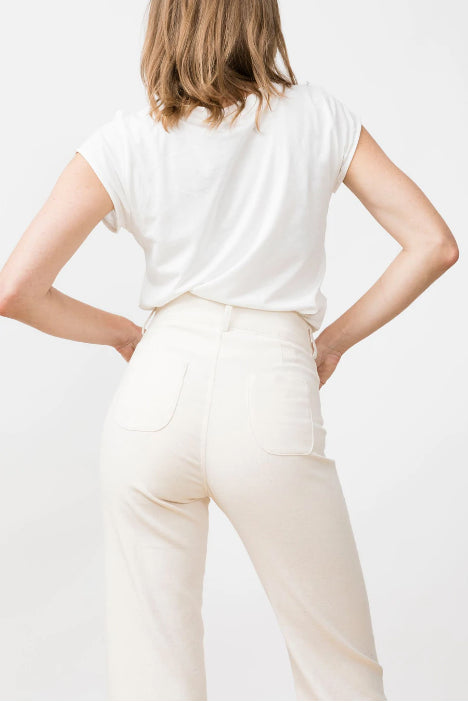 Jungle Folk / Pantalons Ada - Blanc