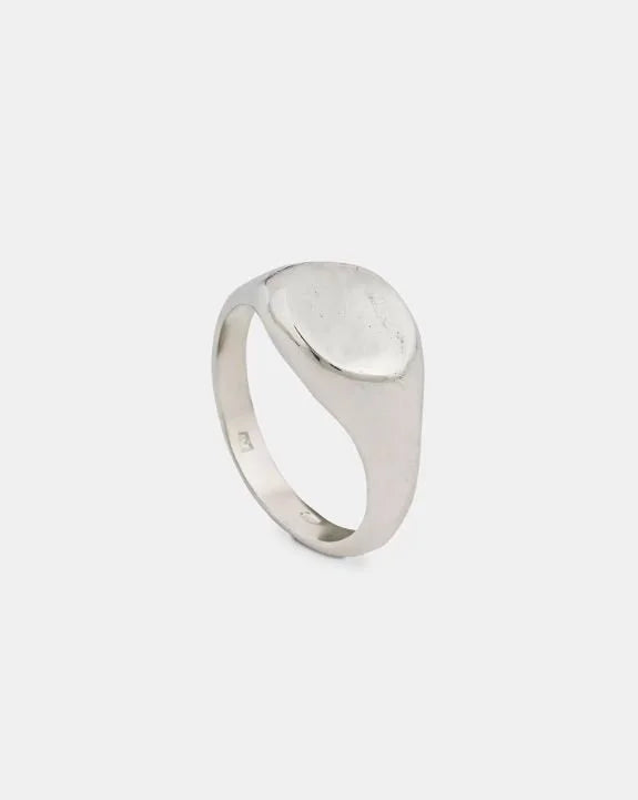 Laura Micheli Jewelry / bague Homme Oval, argent
