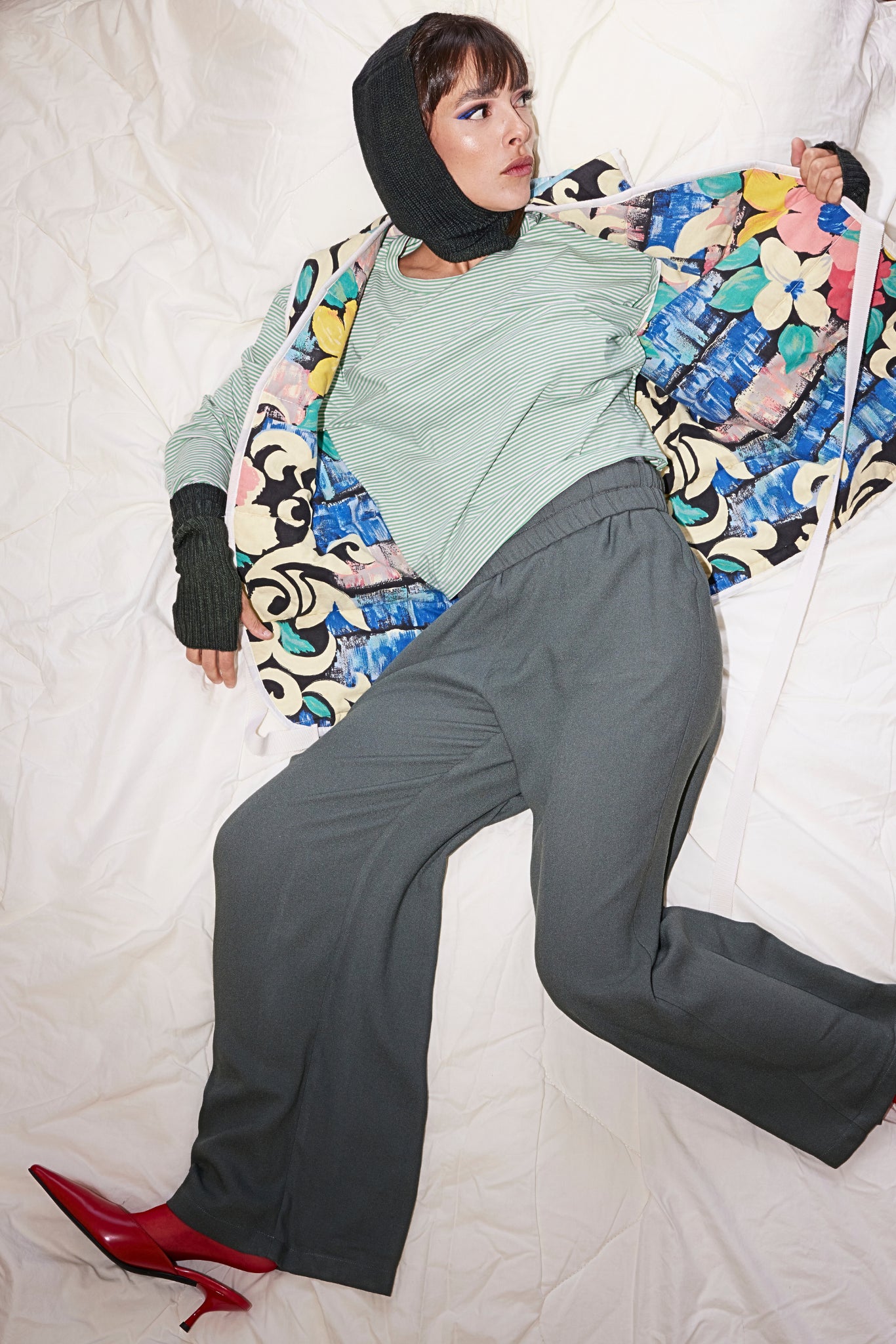 STUDIO OSOI / Balaclava - Labo vert foncé