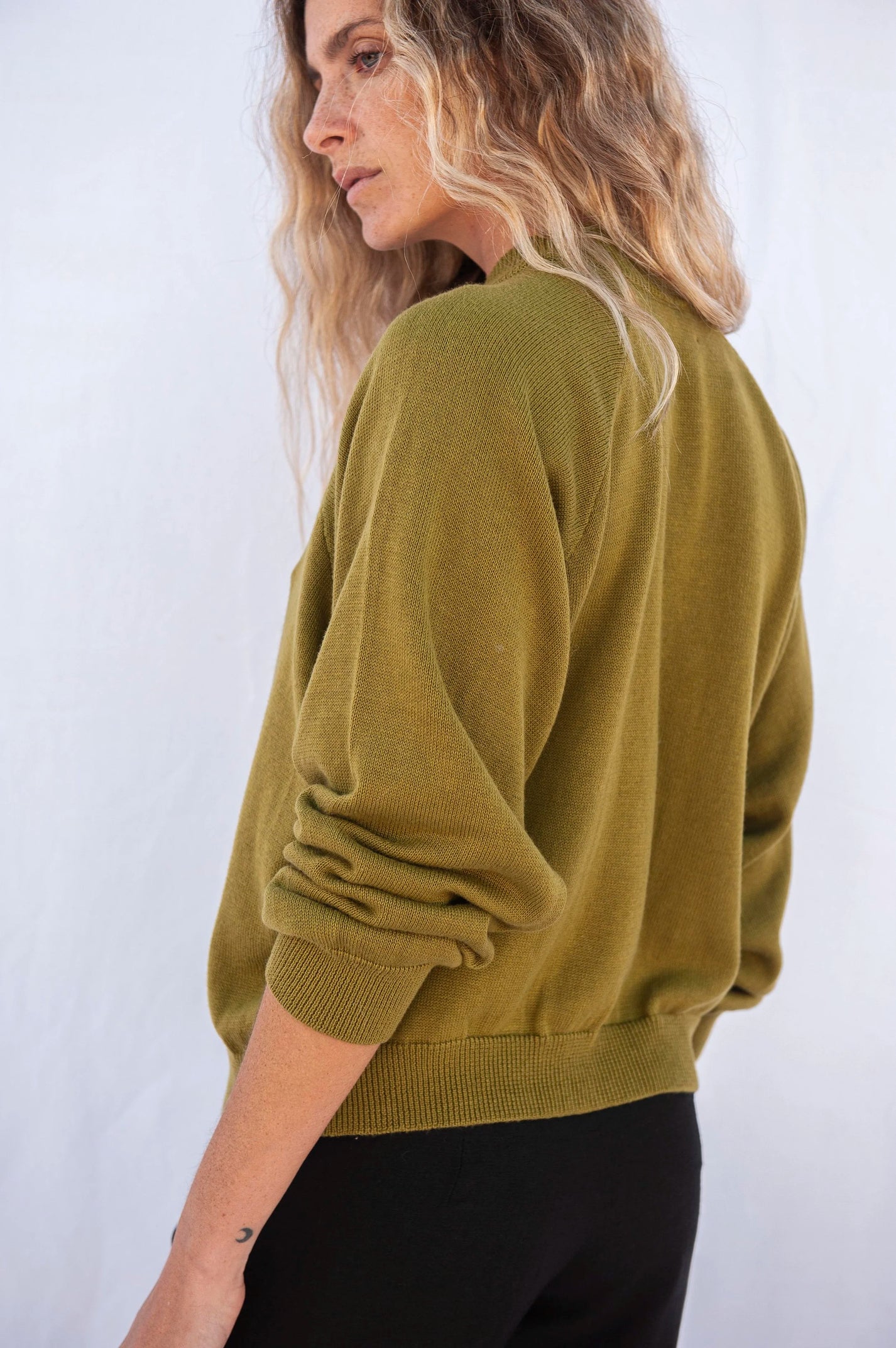 Jungle Folk / Cardigan Barranco - Moss Green