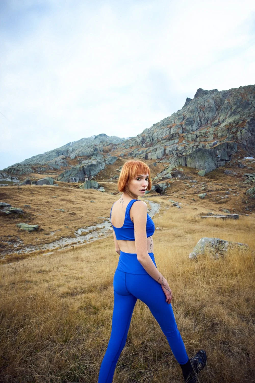 Neumühle / Legging Lugano - Cobalt Blue
