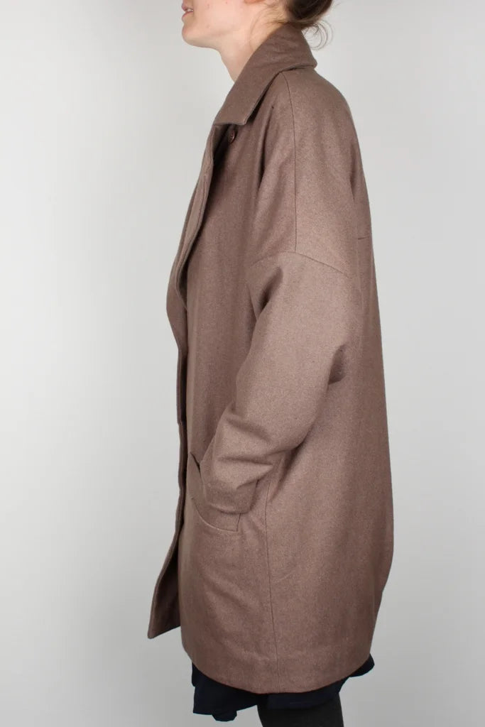 LABORATOIRE / Manteau Family, Taupe