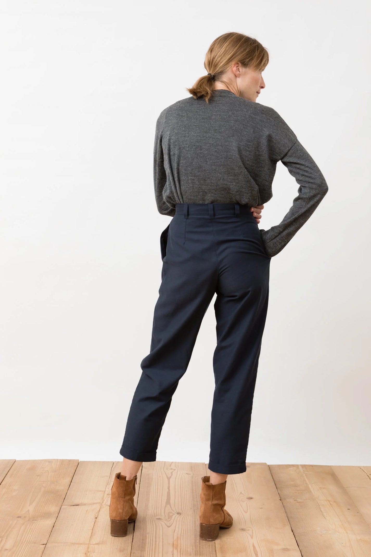 Jungle Folk / Pantalons Duoro - marine
