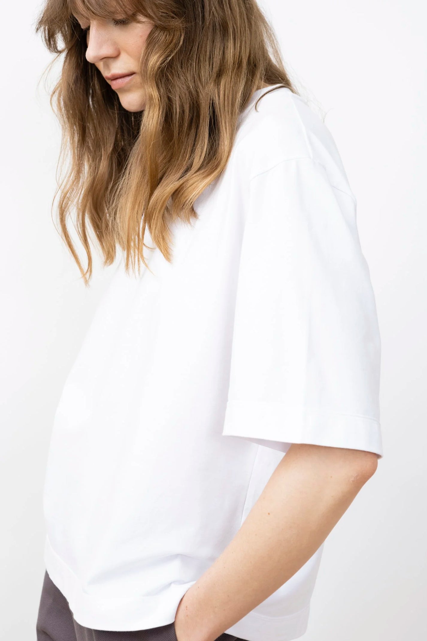 Jungle Folk / T-shirt oversize Max, blanc