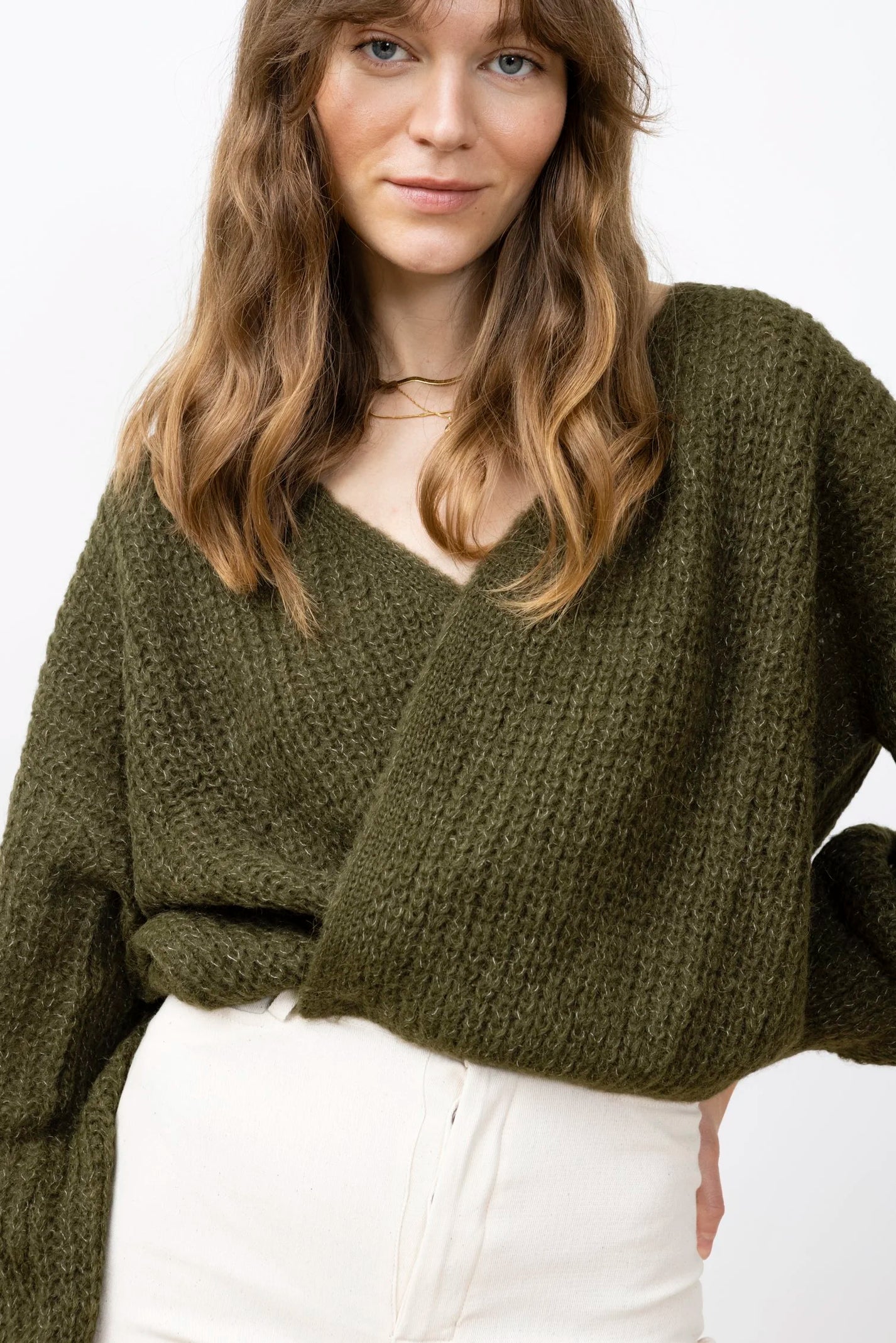 Jungle Folk / Cardigan Vega - Olive