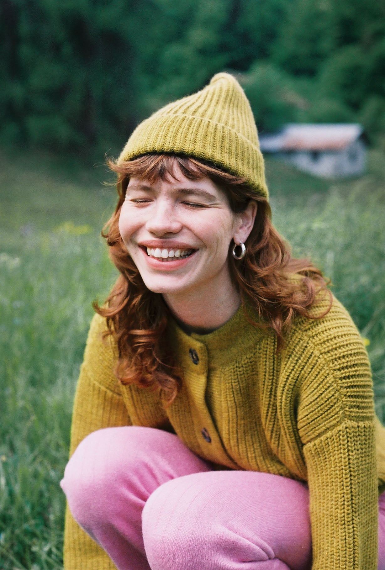 Jungle Folk / Bonnet Karla - moutarde