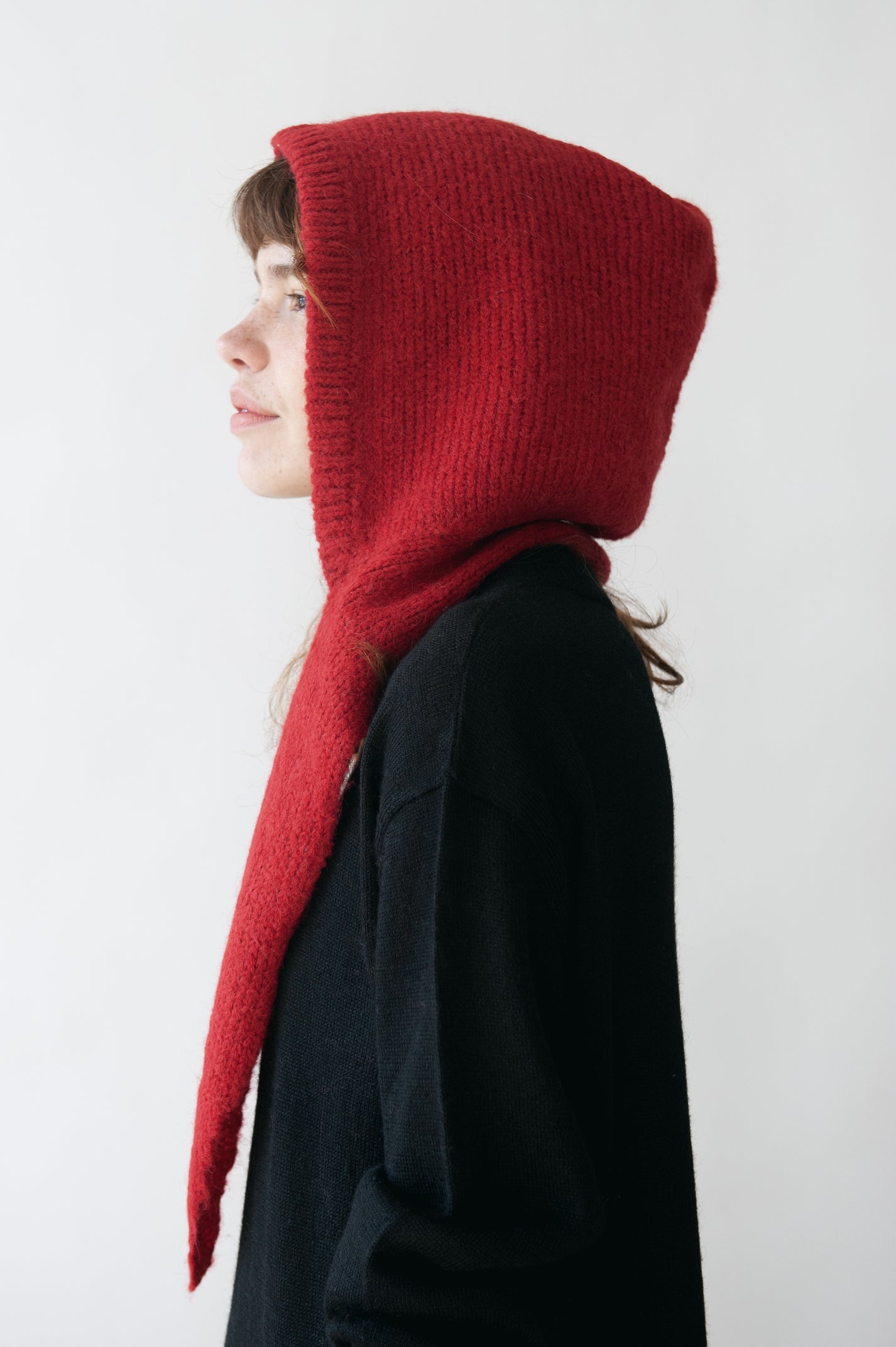 Jungle Folk / Capuche écharpe - rouge