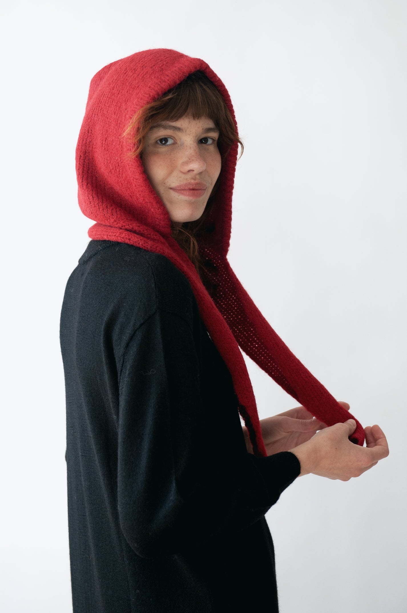 Jungle Folk / Capuche écharpe - rouge