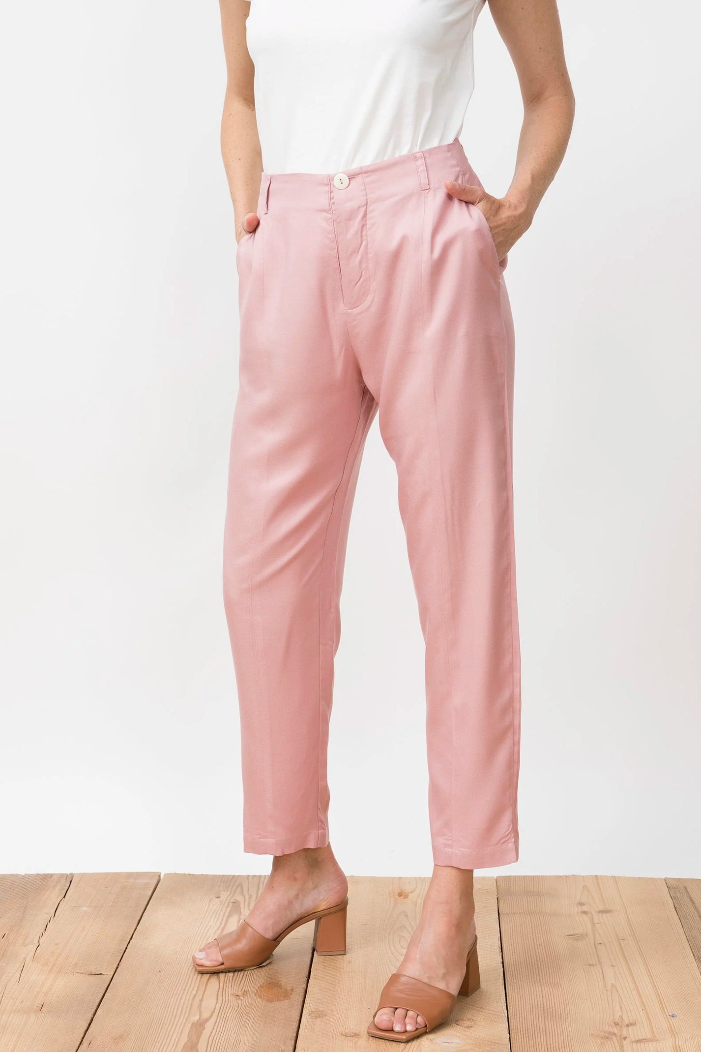 Jungle Folk / Pantalons Livio - Rose
