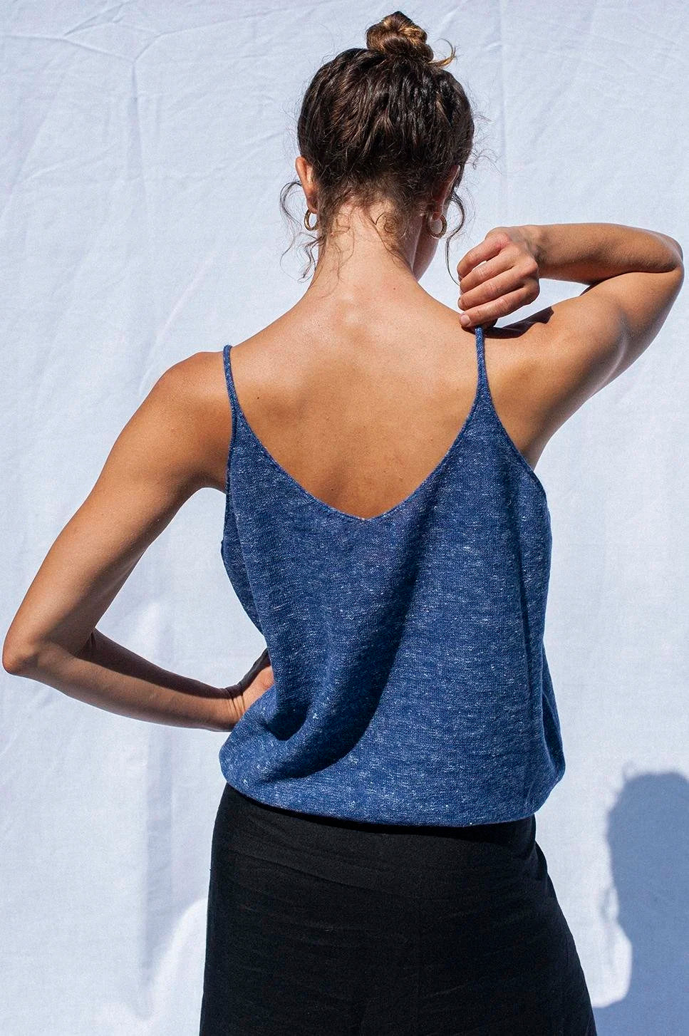Jungle Folk / top Agnes - Azul