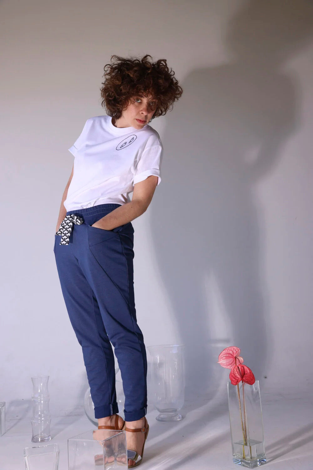 Pantalon RE/SWEAT, bleu