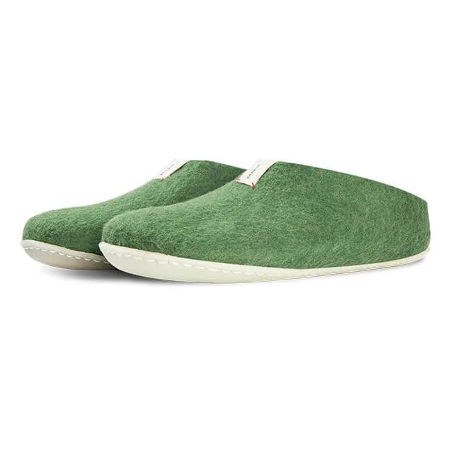 Baabuk / Pantoufles Mel - Bottle green