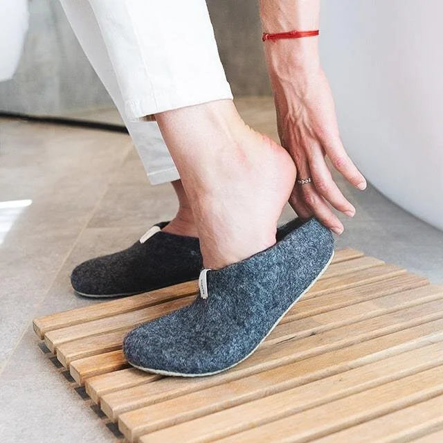 Baabuk / Pantoufles Mel - Dark grey
