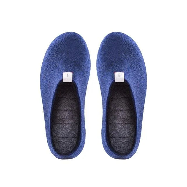 Baabuk / Pantoufles Mel - Navy blue