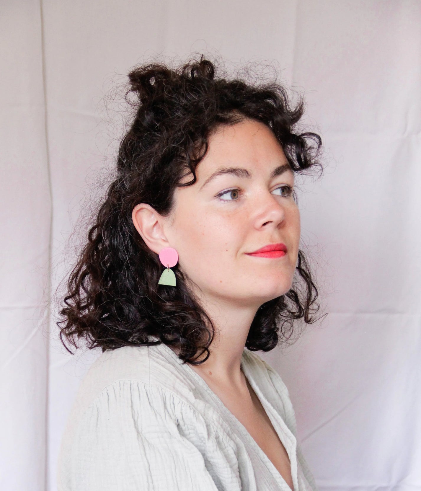 valerie vienne / Yari - Rose et vert