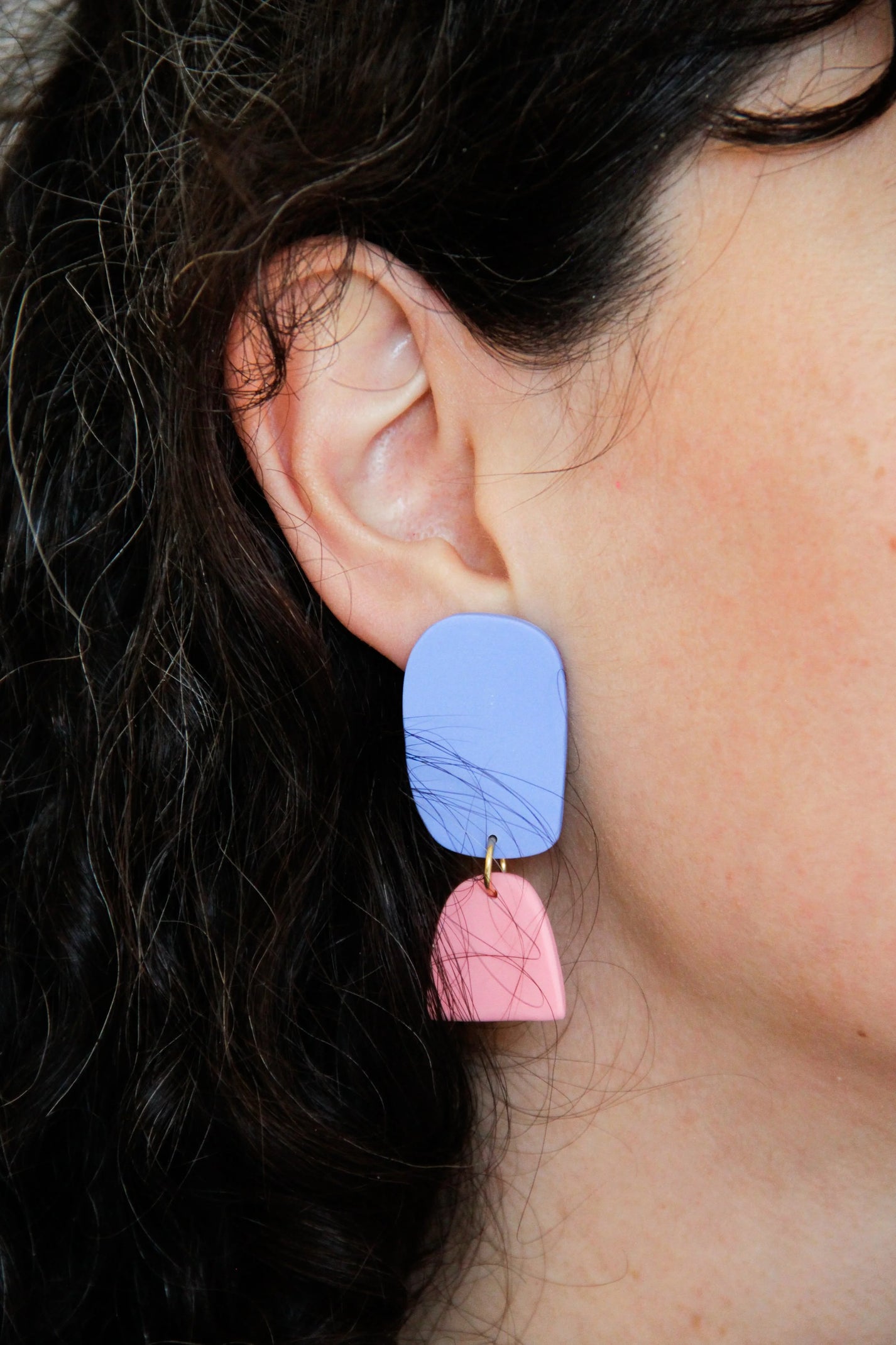 valerie vienne / Yari - Bleu ciel et rose