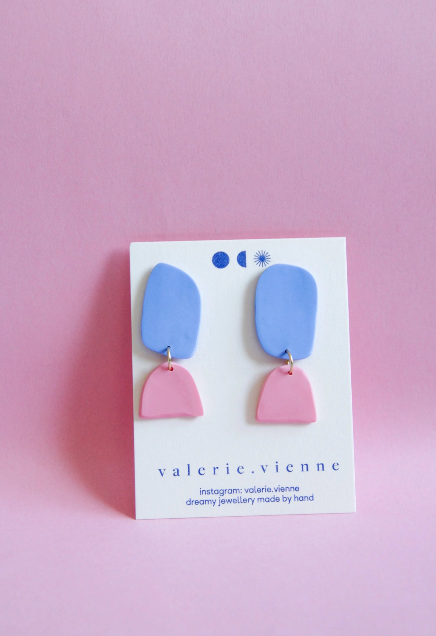 valerie vienne / Yari - Bleu ciel et rose