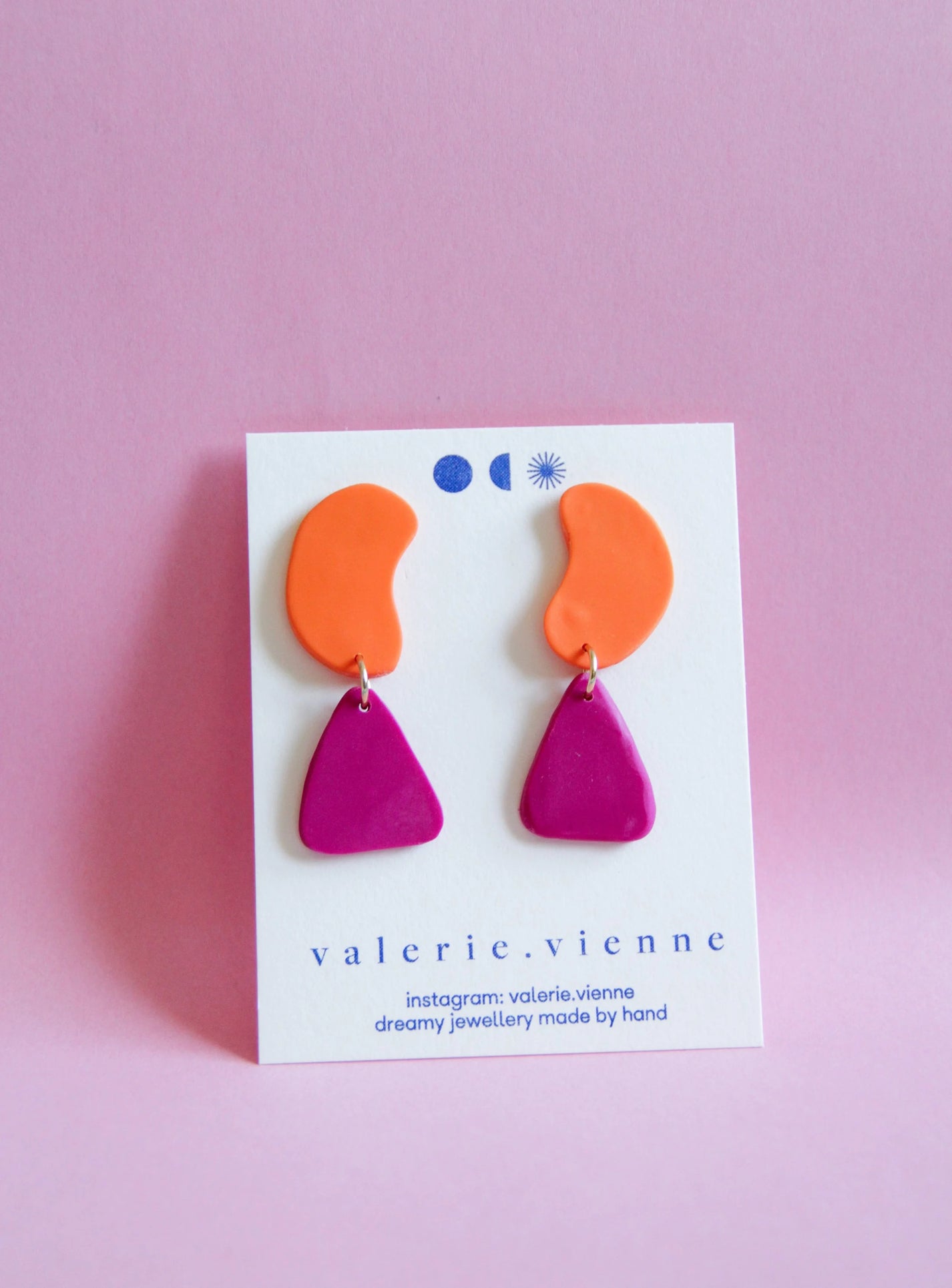 valerie vienne / Yari - Orange et fuchsia