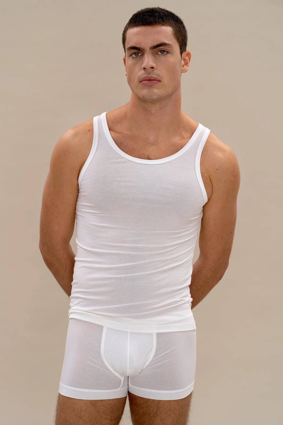 moi-basics / débardeur blanc homme