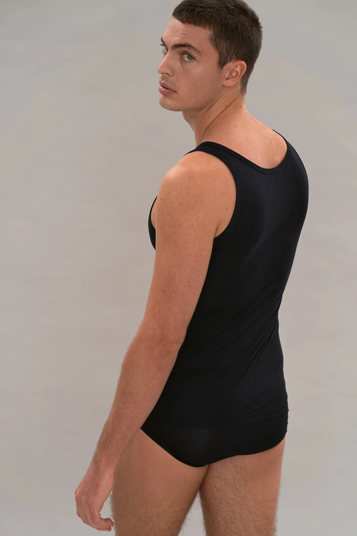 moi-basics / débardeur noir homme