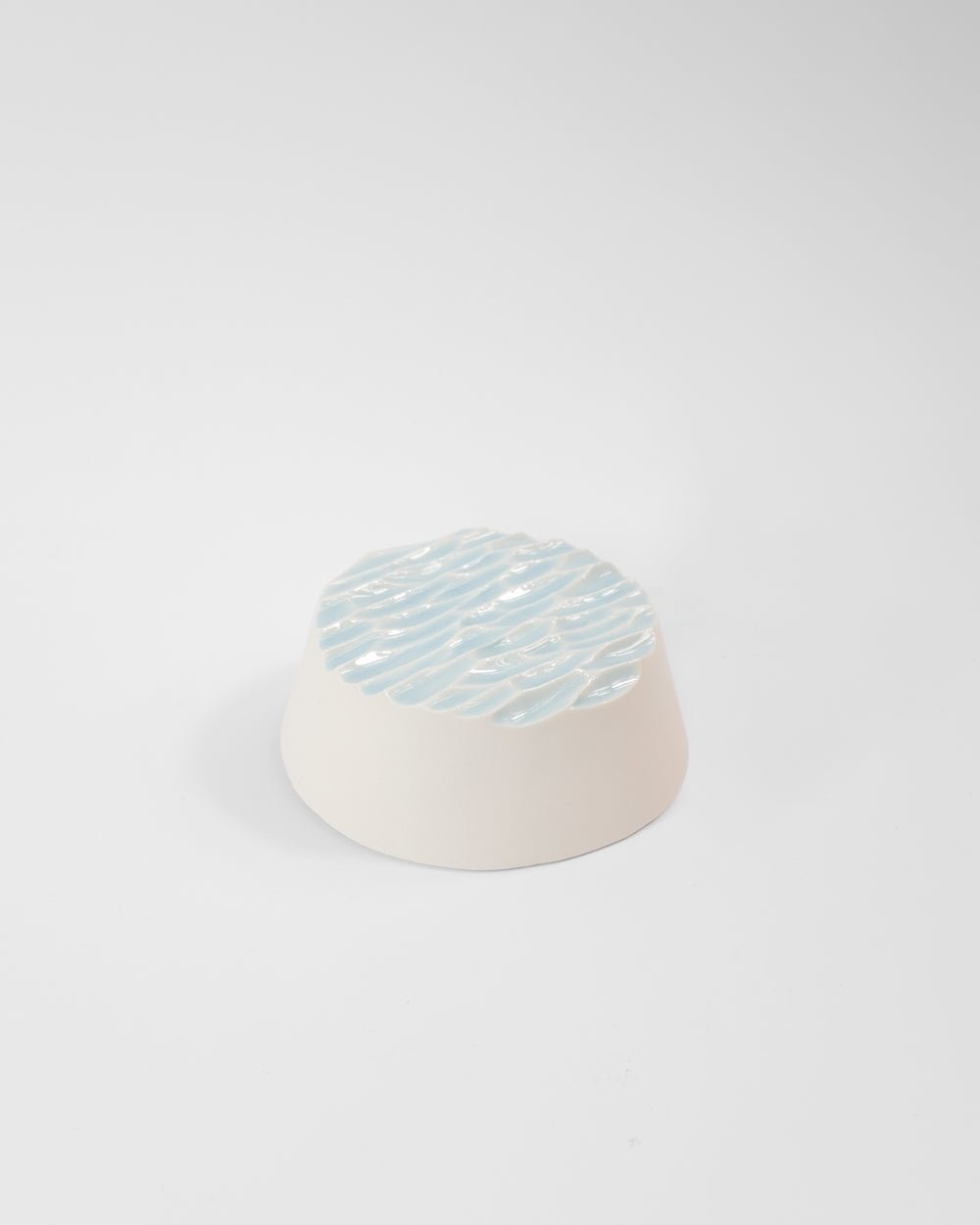 Maly Jdahim / porte-savon petit rond - turquoise