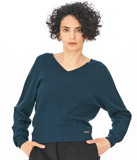 ERFOLG F / Pull Large V - Jet Set, moutarde