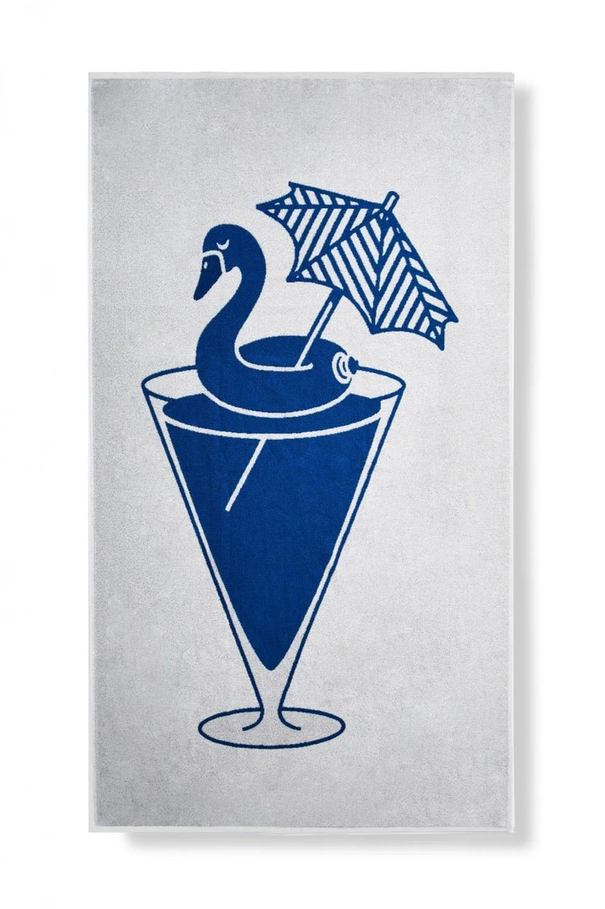 ZigZagZurich / Serviette de plage "SPRITZ" DE ZIGZAGZURICH X TIEFENENTSPANNT