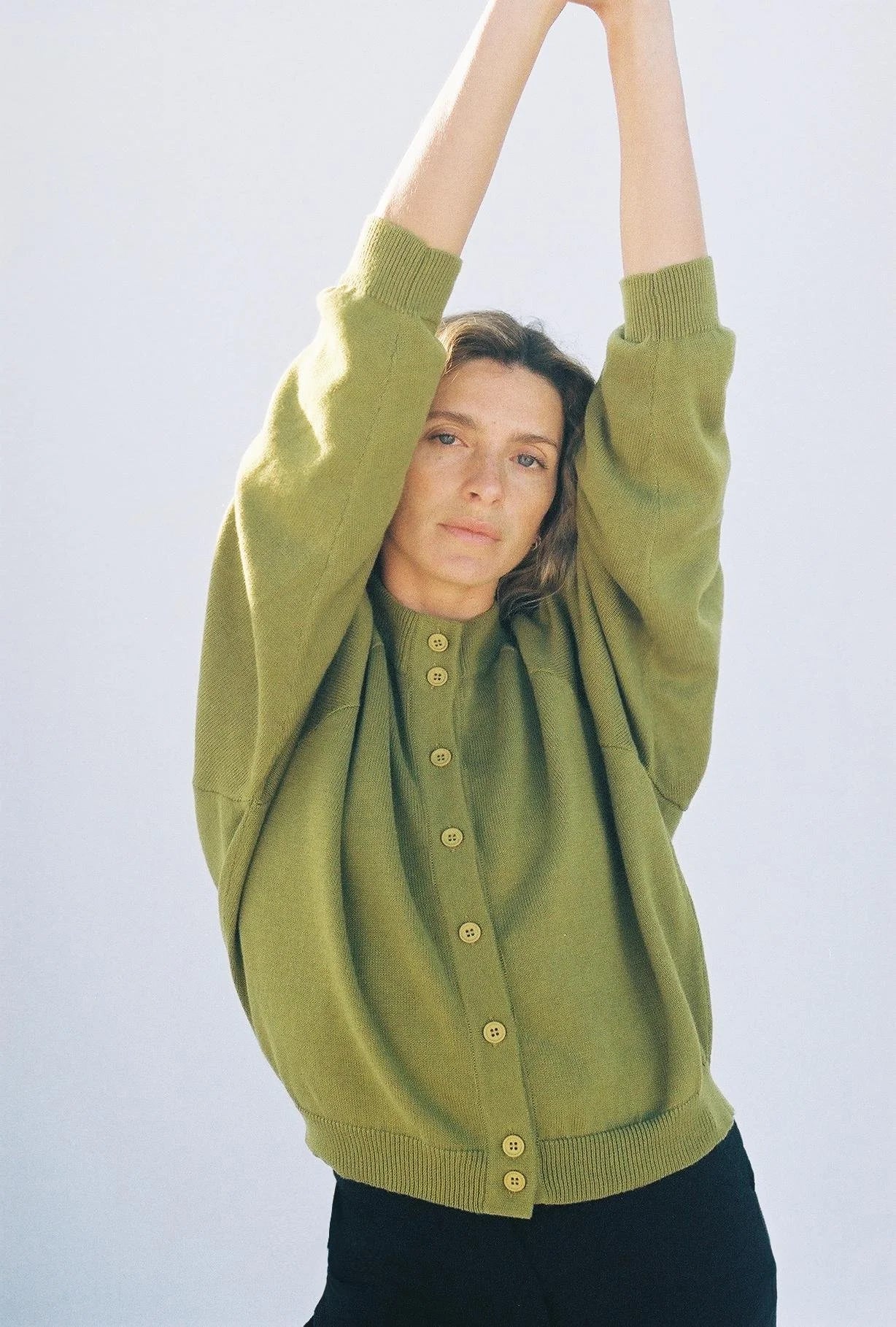 Jungle Folk / Cardigan Barranco - Moss Green