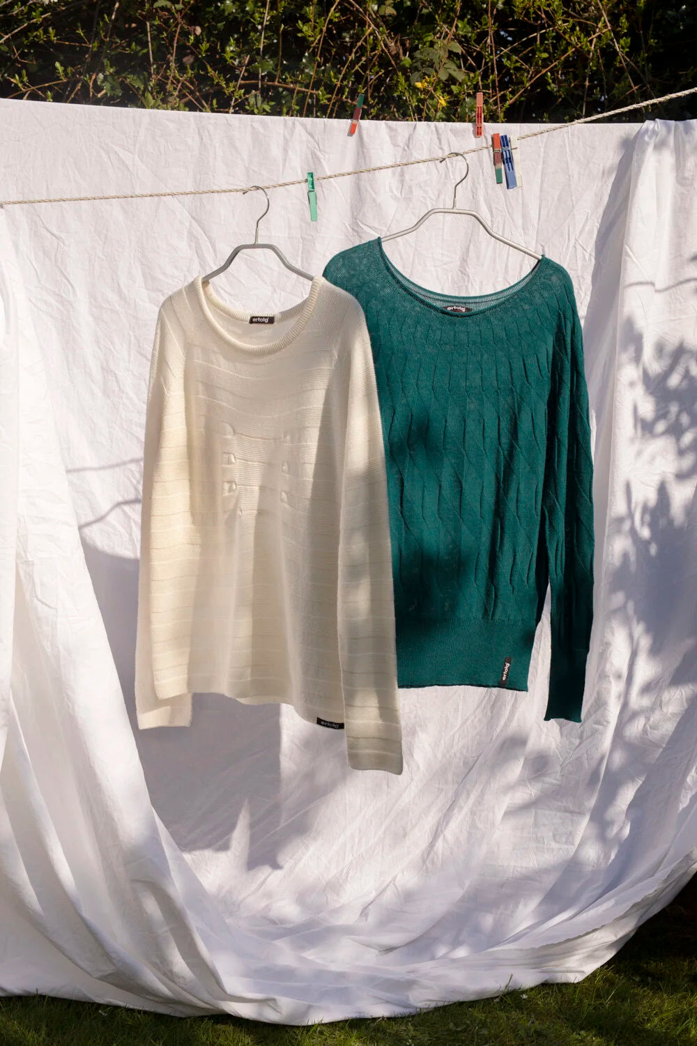 ERFOLG femme / Pull Noeud de Marin - crème
