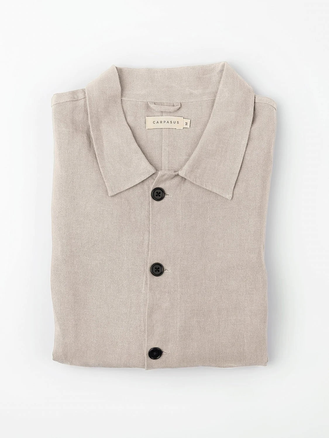 CARPASUS / Sur-Chemise lin Montagnola, Beige