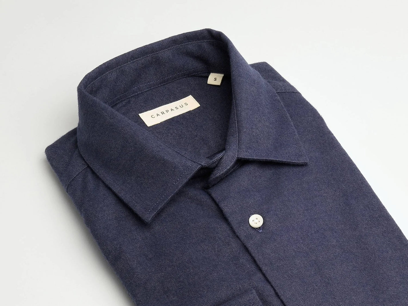 CARPASUS / Chemise flanelle castanio marine